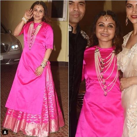 Happy Birthday Rani Mukerji 6 Times The Actress Was The Best Dressed