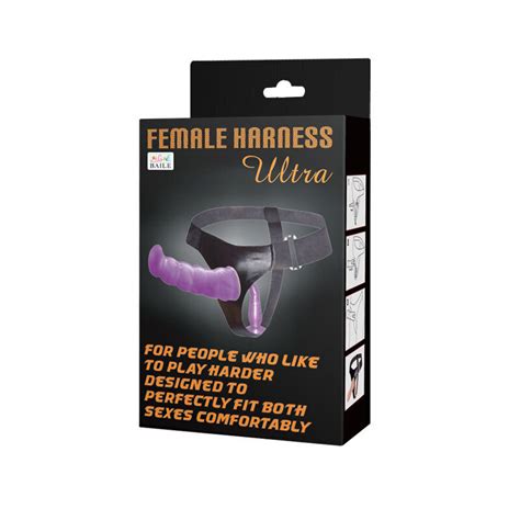 Strap On Dildo Double Ended Sex Toy For Couples With Harness Dong Women Lesbian EBay