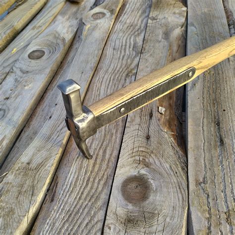 Hand Forged War Hammer Simple Hand Forged Warhammer Medieval Etsy