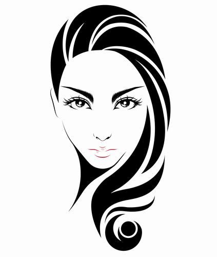 Girl Face Vector Free Download