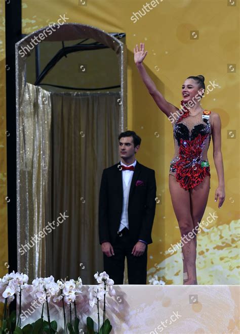 Aleksandra Soldatova Russia Reacts After Winning Editorial Stock Photo