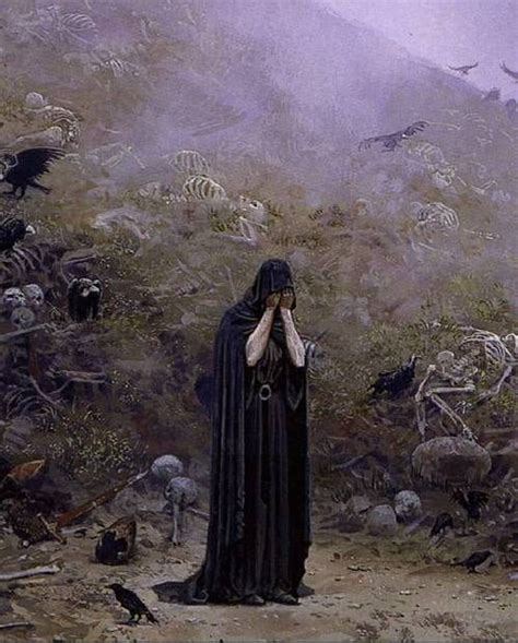 Ted Nasmith The Hill Of Slain Based On J R R Tolkiens The