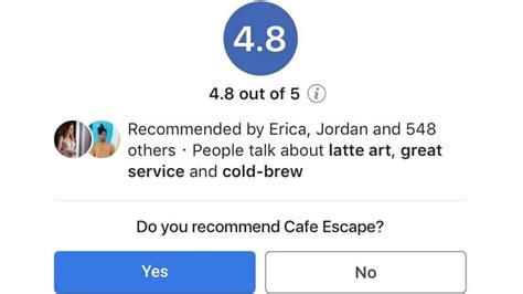 Having great reviews on facebook will instantly increase your chances of getting new customers because online reviews build trust. To Recommend or Not to Recommend: Why Businesses Will ...