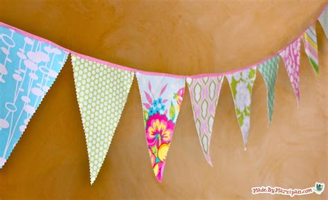 Simple Pennant Bunting Made By Marzipan