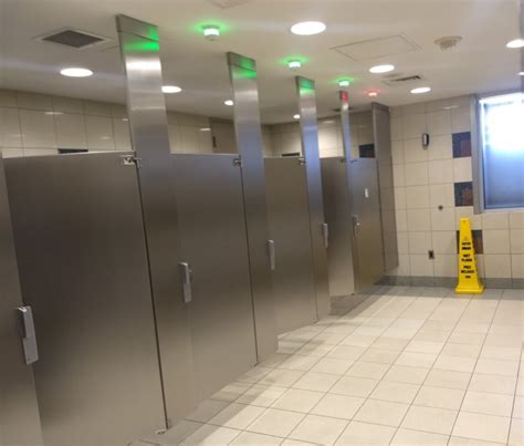 Mens Restrooms At Atl Airport Have Light Indicators To Show Available