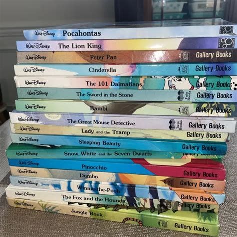 Walt Disney Classic Storybook Collection Gallery Books Twin Books