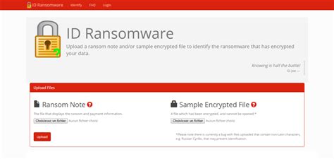 Identifier Un Ransomware Avec Id Ransomware
