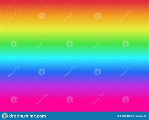 Abstract Gradient Of Red Yellow Green Blue Purple And Pink Background