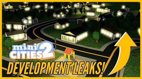 New Mini Cities 2 Development Leaks Youtube