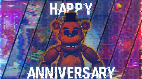 Fnafsfm Happy 9th Anniversary To Fnaf Poster By Watermelonfoxy On