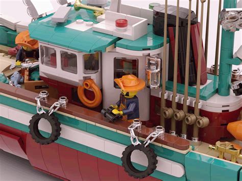 Lego Ideas The Great Fishing Boat