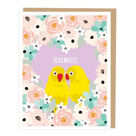 Love Birds Wedding Card Bubblepixie Soap Co