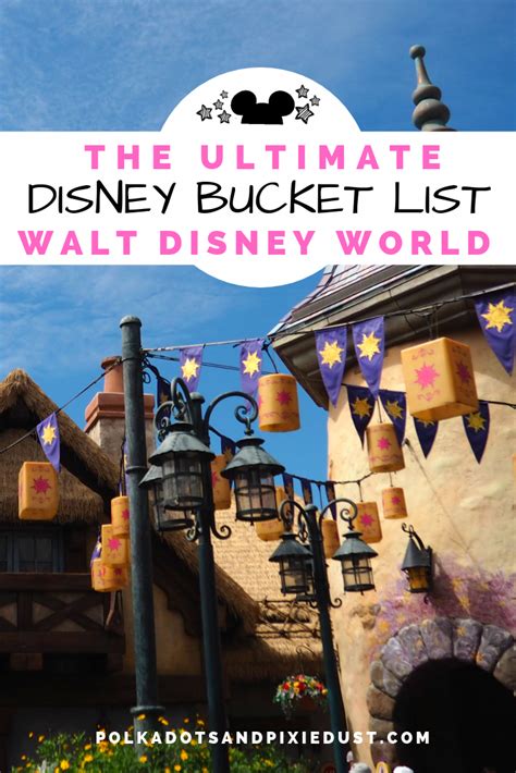 The Ultimate Walt Disney World Bucket List Challenge Disney World