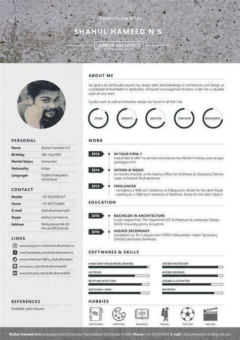Architectural Resume by shahul hameed - Issuu