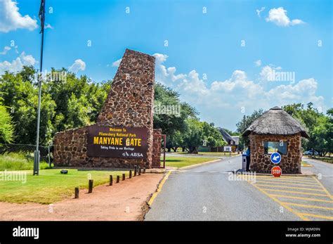 Pilanesberg Manyane Entrance Gate To The Big Five Naturereserve In