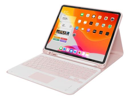 Magic Keyboard Case For Apple Ipad Pro 129 Inch Pink Buy Online In