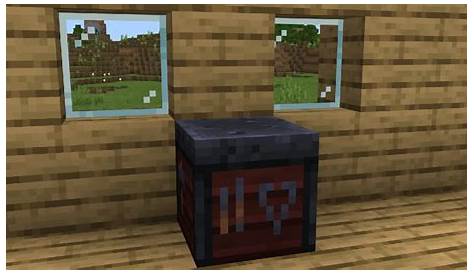 how to use smithing table minecraft