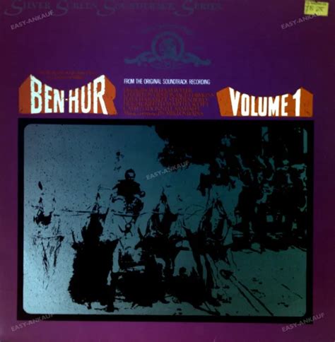 Miklos Rozsa Ben Hur Original Motion Picture Soundtrack Lp 1959 Vg