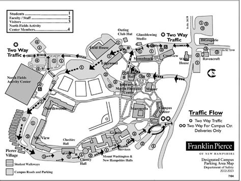 Franklin Pierce University Campus Map 02 2022