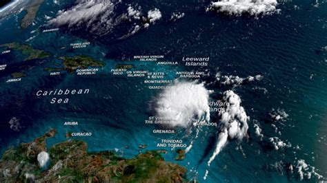 Tropical Storm Dorian Is Expected To Near Hurricane Strength As It