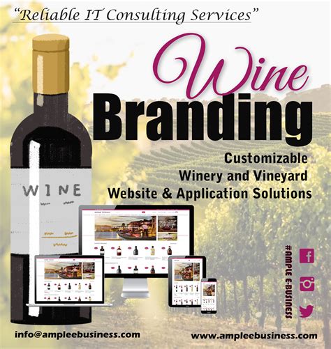 Wine Branding Wine Website Design And Development Web Development