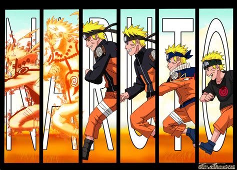 Naruto Growing Up By Titan 415 On Deviantart