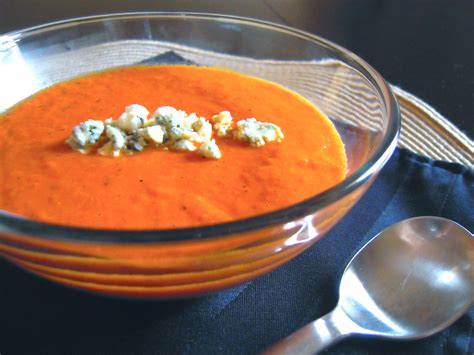 Roasted Red Pepper Soup The Newlywed Chefs