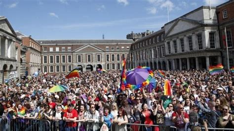 Ireland Gay Marriage Vote Results Announced Bbc News