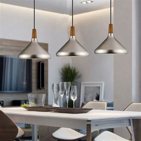 It does not take much to mount the fixtures in the kitchen, you can do it in the middle of the roof. Kitchen Modern Pendant Lighting Bar Lamp Home Pendant ...