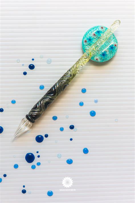 Kunisaki Glass Pen Is A Unique Glass Dip Pen Which Is Handmade By