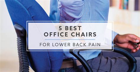 Sitting in an office chair for prolonged periods of time can definitely cause low back pain or worsen an existing back problem. 5 Best Office Chairs For Lower Back Pain (Reviews / Pricing)