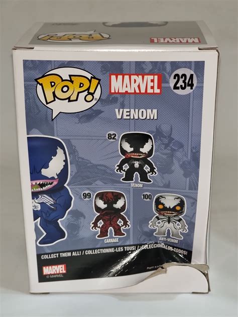 Funko Pop Marvel Venom 234 Venom Blue New Box Damaged