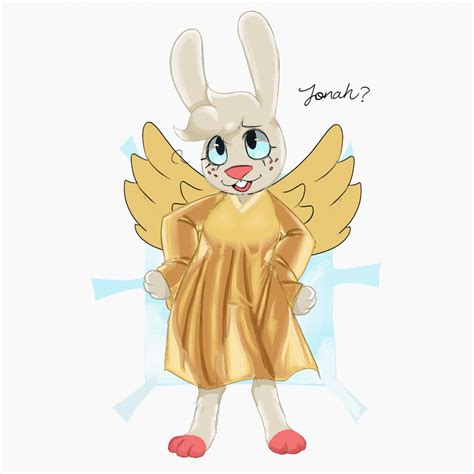 Rule 34 Analog Horror Angel Gabby Angel Hare Bunny Bunny Ears Casual Clothing Color Curvy