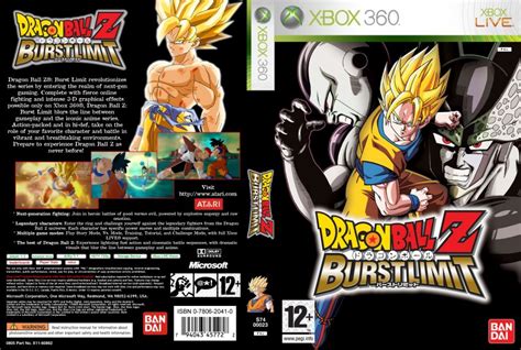 Dragon Ball Z Burst Limit Xbox 360 Game Covers Dragon Ball Z Burst