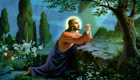 The Agony Of His Heart In The Garden Of Gethsemane First Station
