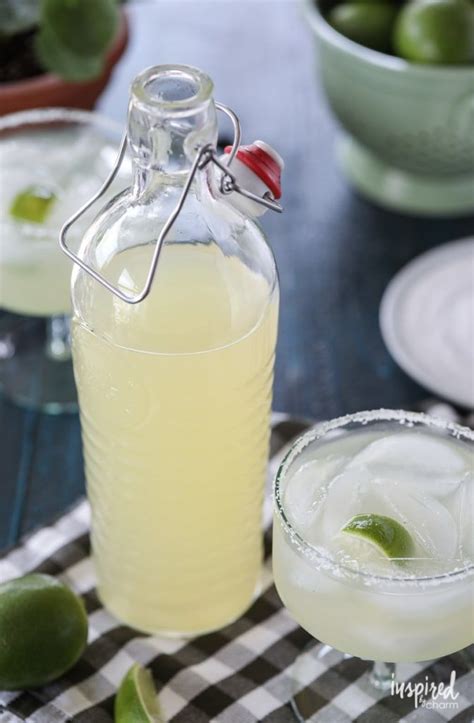 Best Homemade Margarita Mix Recipe Just Add Tequila Recipe