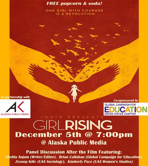 Girl Rising, film followed by panel discussion | Alaska World Affairs Council