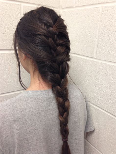 French Braid Haarstijlen Kapsels Kapselideeën