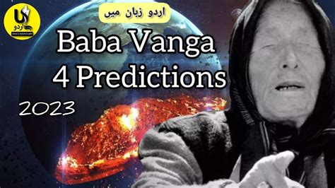 Baba Vanga Predictions Balgharian Blind Woman 4 Important