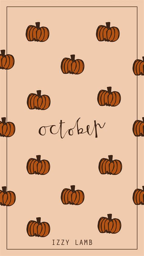 October Cute Fall Wallpaper Fall Wallpaper October Wallpaper