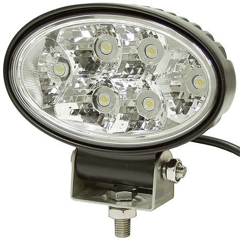 12 Volt Dc 1350 Lumens Oval Clear Led Utility Light Dc Mobile