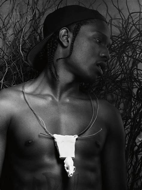 A Ap Rocky For Interview Magazine April By Alexander Wang