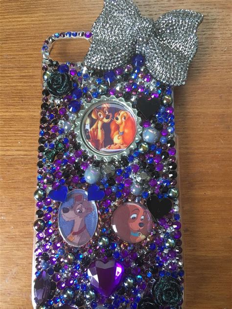 Lady And The Tramp Iphone 7 Bling Disney Phone Case Bling Phone Cases