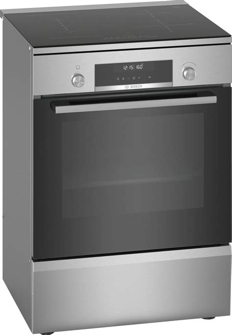 Bosch 60cm Induction Cooktop Freestanding Oven Series 6 Hls79r350a