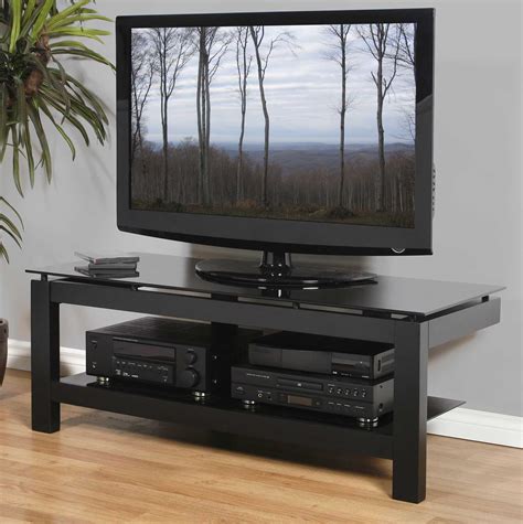 Low Profile 50 Inch Tv Stand Black In Tv Stands