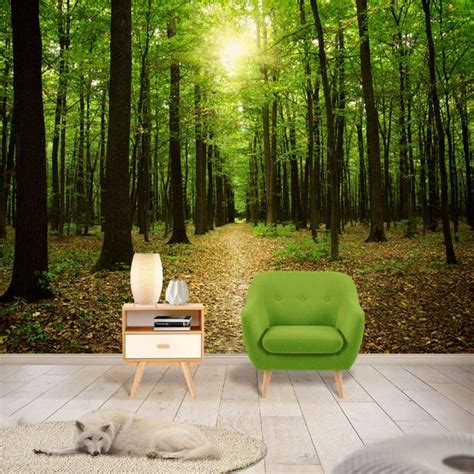 🥇 Wall Murals Trees In The Forest 🥇