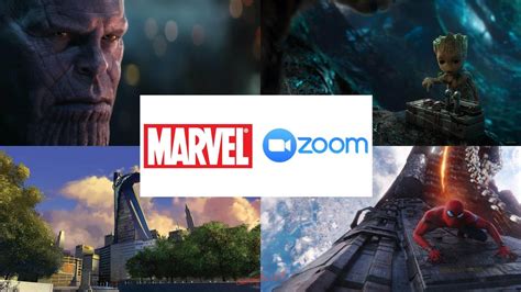 Marvel Zoom Backgrounds Free Canvas Review