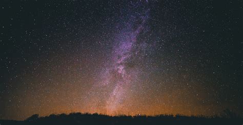 Sfondi Paesaggio Notte Stelle Via Lattea Nebulosa Atmosfera