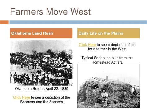 Us History Reconstruction And Westward Movement