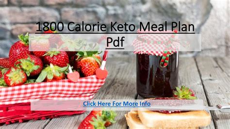 Calaméo 1800 Calorie Keto Meal Plan Pdf
